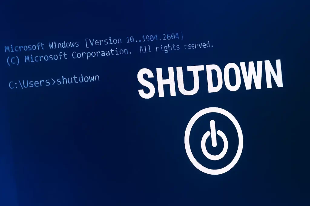 “SHUTDOWN” Comando para apagar computadora desde CMD