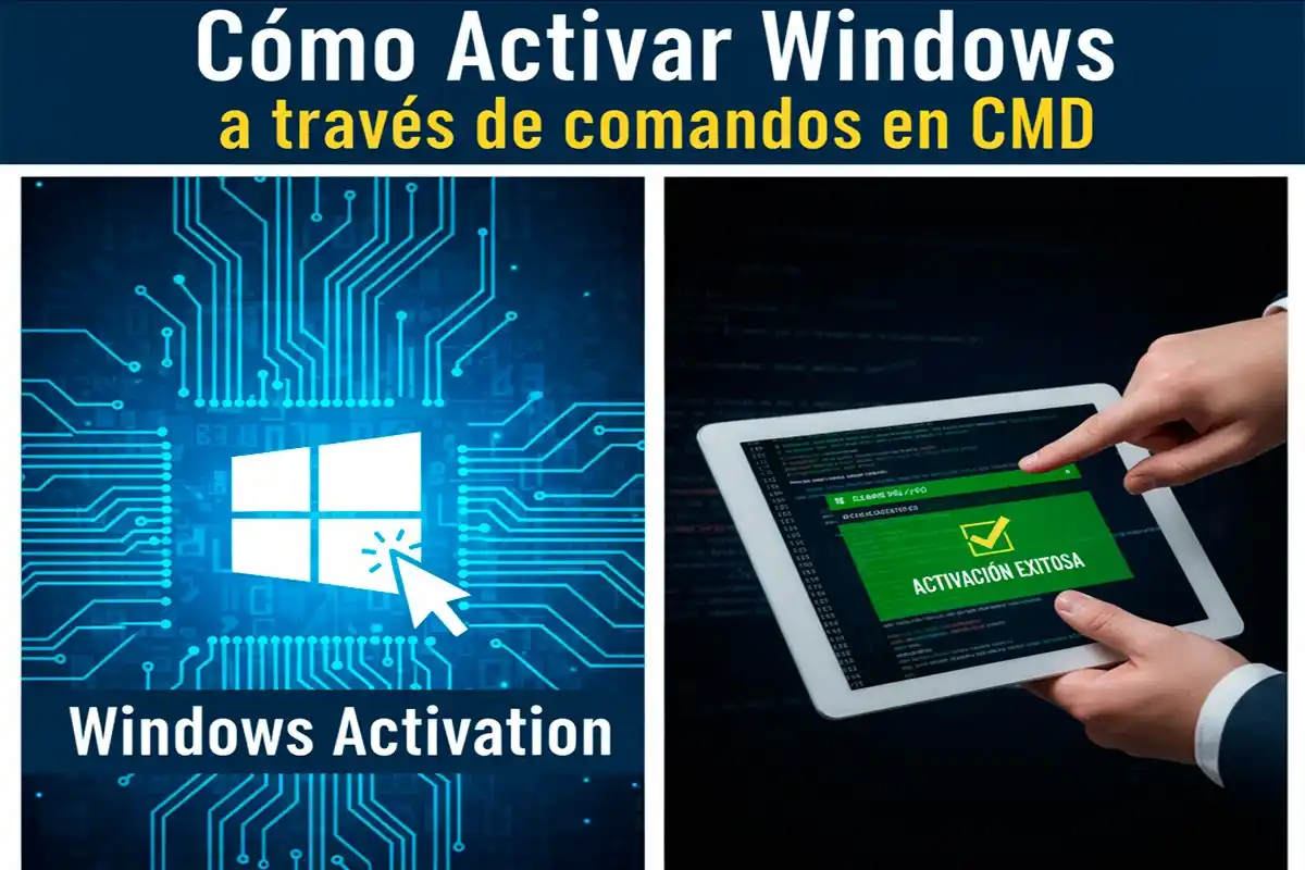 Como activar Windows a través de comandos en CMD