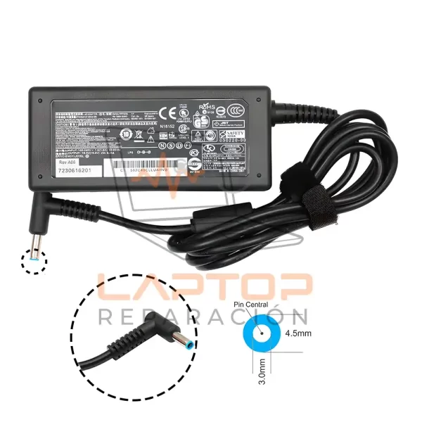 Cargador HP 240 G7 de alta calidad 19.5v - 2.31a 45w (modelo: AC017)